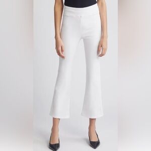 FRAME - The Jet Set Crop Mini Boot, NWOT, white